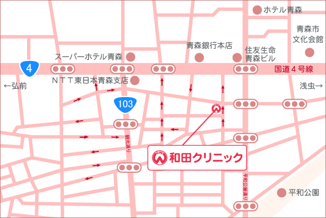アクセスマップ